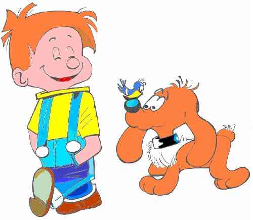 Boule et Bill (colori� avec MGI Photosuite)